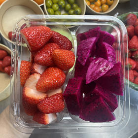 【双拼】草莓+红火龙果 400g+