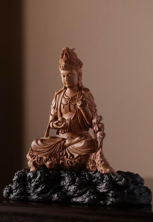 持珠观音°老山檀香摆件 商品图1