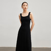 【轻奢款】羊毛小黑裙法式气质吊带连衣裙女 商品缩略图0