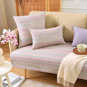 梦幻几何系列沙发巾棉四季通用高端轻奢防滑