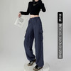 【时尚百搭！美式多口袋工装裤】女裤子秋季新款辣妹直筒休闲卫裤显瘦阔腿运动裤，宽松版型上身立体有型，轻松营造出慵懒随性的休闲感。-ry 商品缩略图8