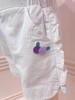 紫绿香蕉短袖上衣（不含裤子哦）紫葡萄白色短裤 商品缩略图4