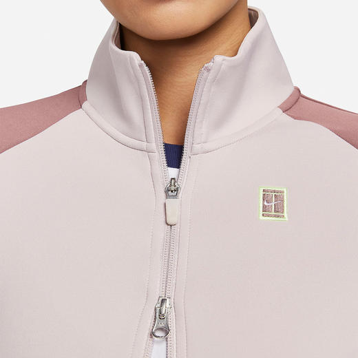 Nike/耐克春季女士短款拼接休闲运动夹克外套CV4702-019 商品图3