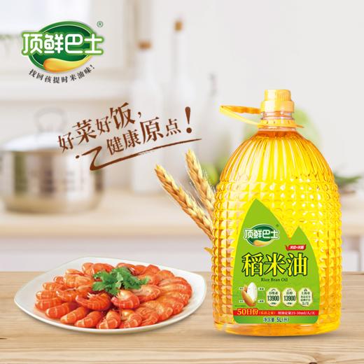 顶鲜巴士稻米油5L 加赠玉米油300ml 商品图2
