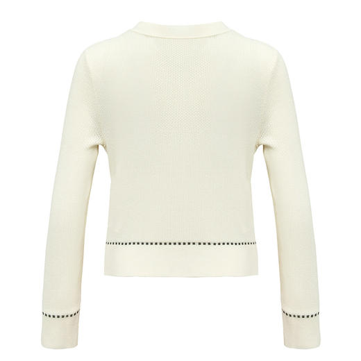 精致休闲刺绣针织衫外套女MS85SW038 商品图4