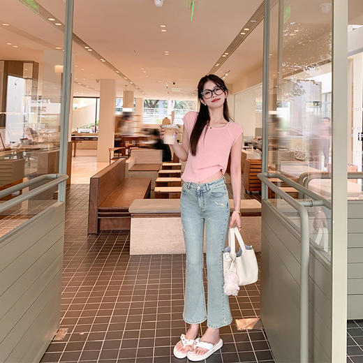 <曾小咸推荐> 微信粉丝秒杀专场 仅此今天 活动结束下架【腿精上线】微喇牛仔裤 日常169.99 立降80 元 今天秒杀价89.99 ！！ 商品图1