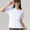 【白色短袖t恤女 无痕透气运动速干短袖女】Ｔ恤圆领体桖女 t恤夏季上衣 商品缩略图7