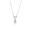 【爱心鱼尾】S925银心形月光石项链【JHY-N001549B】 商品缩略图3