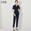 艾尚臣职业装小西装外套女2024夏季气质女神范经理工作服正装套装 商品缩略图4