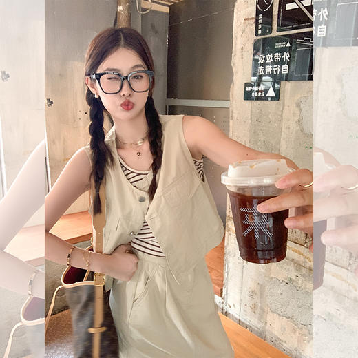 <曾小咸推荐> 【叠搭好伴侣】马甲+半裙 商品图1