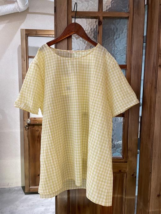 apuntob格纹圆领上衣 商品图13