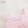 马克珍妮2024年夏装女童蕾丝层叠蝴蝶结飘带网纱蛋糕公主裙240876 商品缩略图4