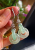 高冰种木那双环耳坠。 59999【4112404】 商品缩略图5