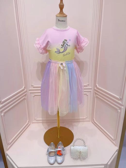 幻彩美人鱼半裙  渐变美人鱼T恤 商品图0