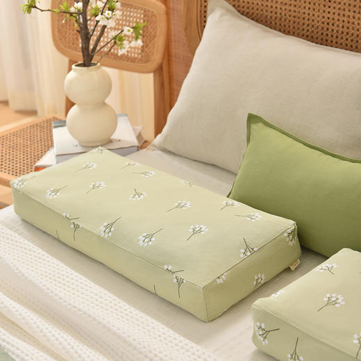 飞舞蒲公英长方枕荞麦壳枕头护颈椎荞麦皮睡眠四季 商品图1