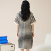 可人儿夏季纯棉睡衣女夏天薄款全棉休闲格子睡裙少女家居服连衣裙 商品缩略图5