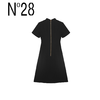 【破价】N°28  “LV裙”时尚贵气高级短袖连衣裙气质立领中长款裙子8A21L681 商品缩略图3