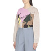 KENZO 高田贤三 女士徽标提花混纺羊毛长袖针织衫 混色 FC52 PU661 3CF 93 商品缩略图1