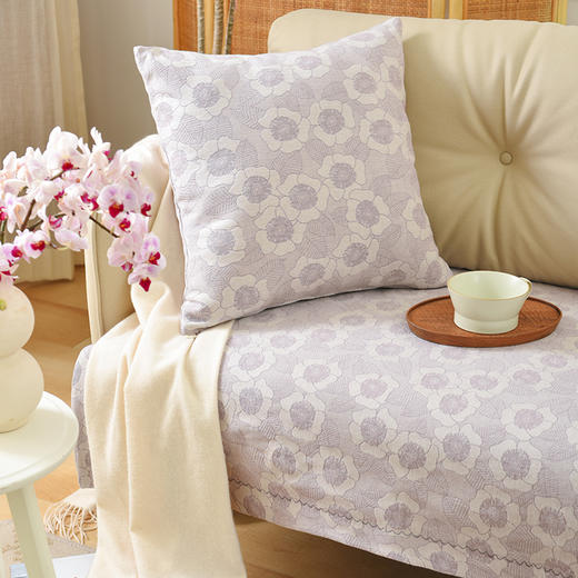 银链花系列沙发巾靠包棉四季通用高端轻奢防滑 商品图3