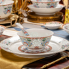 富玉 |  景德镇高温玲珑瓷珐琅彩金品宝莲餐具组合轻奢高级感乔迁新居礼物 商品缩略图3