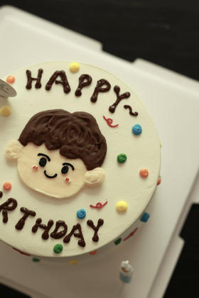 8寸男孩蛋糕