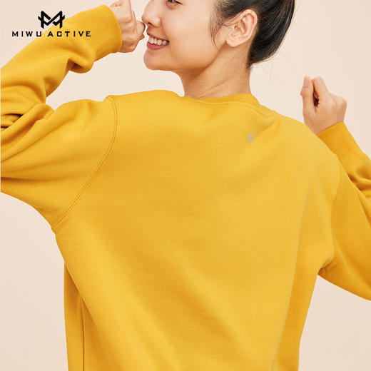 【清仓不退换】迷悟MW11L023基础加绒卫衣 商品图5