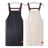 韩版新款围裙时尚家用厨房防水防油餐饮专用围腰工作服 商品缩略图4