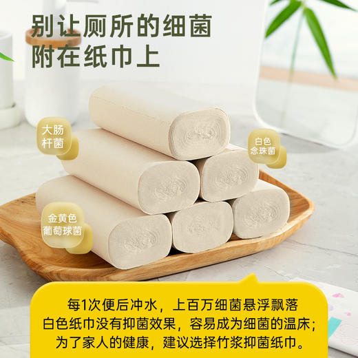 无染无芯家用纸巾实心本色卫生纸整箱无心卷纸实惠装短款厕纸40卷 商品图1