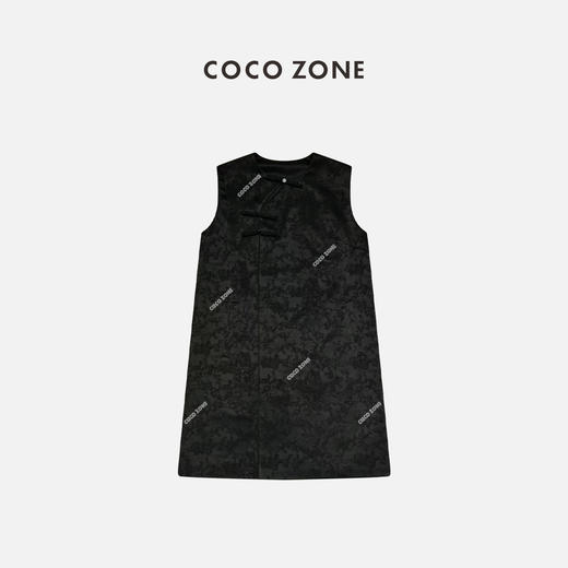 COCO ZONE “南韵”时尚休闲黑色气质连衣裙 HC2A0053 商品图0