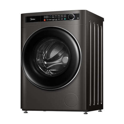 美的洗烘套装10公斤滚筒洗衣机全自动 母婴儿童内衣除螨除菌高温洗涤大容量MG100L0IT+MH100HL 商品图2