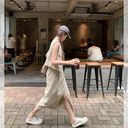 <曾小咸推荐> 【叠搭好伴侣】马甲+半裙 商品图4