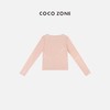COCO ZONE 春夏薄款通勤风打底衫纯色长袖T恤女  23C18864 商品缩略图1