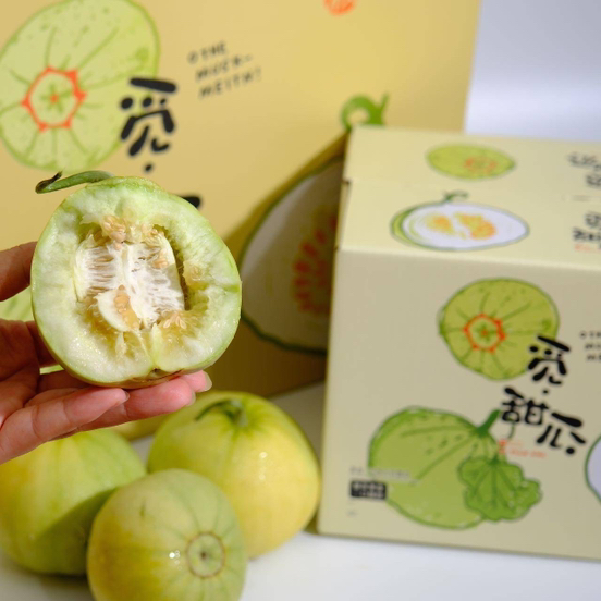 【时令】正宗马连庄甜瓜 皮薄脆甜多汁 当季鲜果