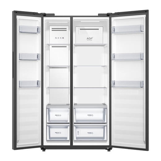 美菱BCD-535WPC对开双门冰箱 家用大容量双门风冷无霜ADF+离子净味 BCD-535WPC 商品图3