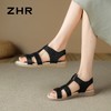 ZHR则则凉鞋女2024新款夏季复古防滑妈妈凉鞋女软底平底女鞋 商品缩略图9