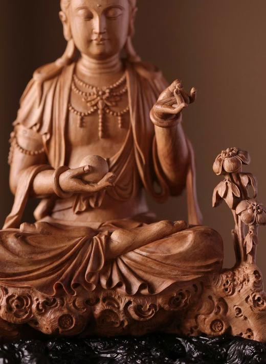 持珠观音°老山檀香摆件 商品图7