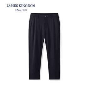 【桑蚕丝夏季弹力休闲裤】占姆士夏季高端男士免烫正装含桑蚕丝百搭商务长裤