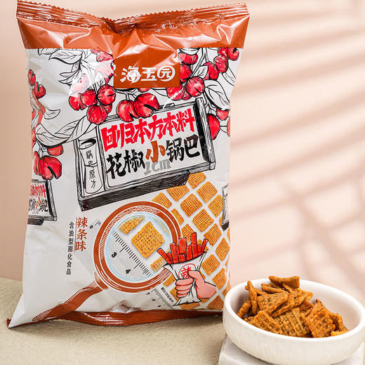 海玉花椒锅巴多规格麻辣酥脆可口经典怀旧小吃解馋办公室小零食 商品图2