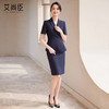 艾尚臣西装套装裙女教师白领休闲夏季2024新款短袖职业女装两件套 商品缩略图4