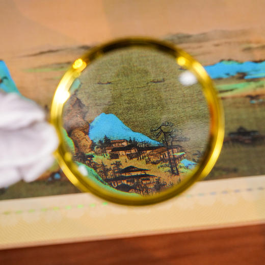 故宫馆藏文物文创《千里江山图》&《清明上河图》炫彩钞艺画 十大传世名画 商品图4