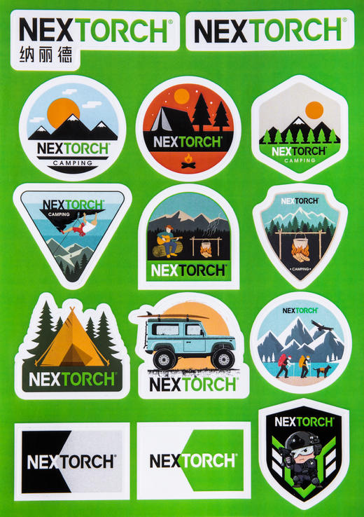 纳丽德（赠品勿拍）户外战术贴纸文化 商品图1
