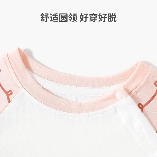 【80-120】女童短袖纯棉睡衣家居服套装俞兆林（100%棉） 商品图6