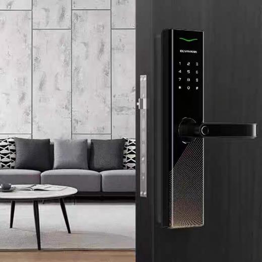 LR【德施曼E10plus指纹锁智能锁电子密码锁防盗锁一握开高端黑 】DSM 商品图2