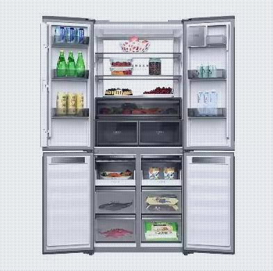 MeiLing/美菱 BCD-506WP9BDZ/505零嵌入冰箱十字门双蒸发双变频 商品图2