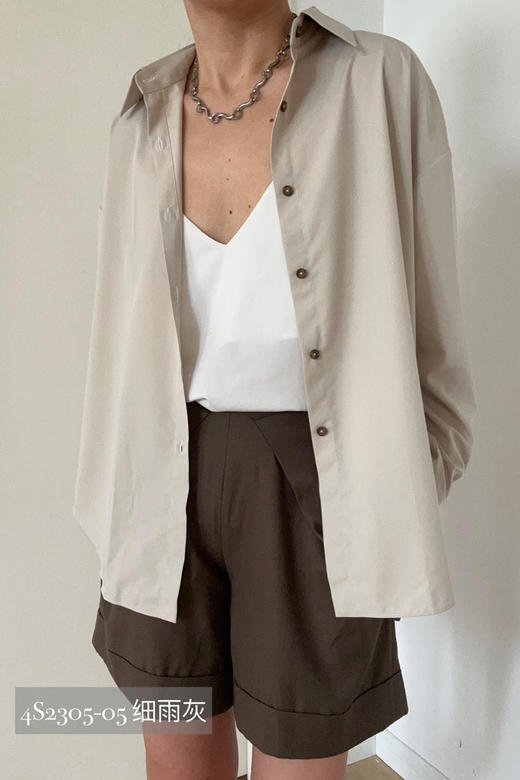 Semplicita｜纯色经典长袖衬衫  [ 多色可选 ] 商品图6