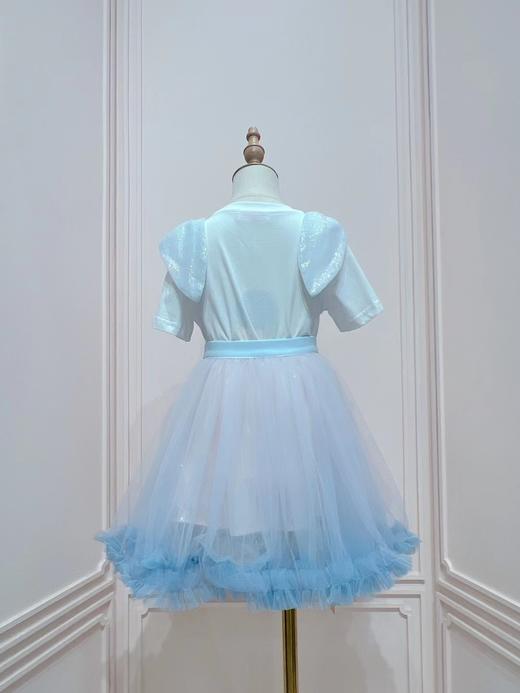 彩虹小兔T恤   亮片荷叶边半裙 商品图1