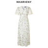 MAXRIENY【商场同款】欧式园艺风铃兰花印花裙子秋季抽褶连衣裙 绿花MAXRIENY【商场同款】欧式园艺风铃兰花印花裙子秋季抽褶连衣裙 绿花 MC88DR627 商品缩略图4