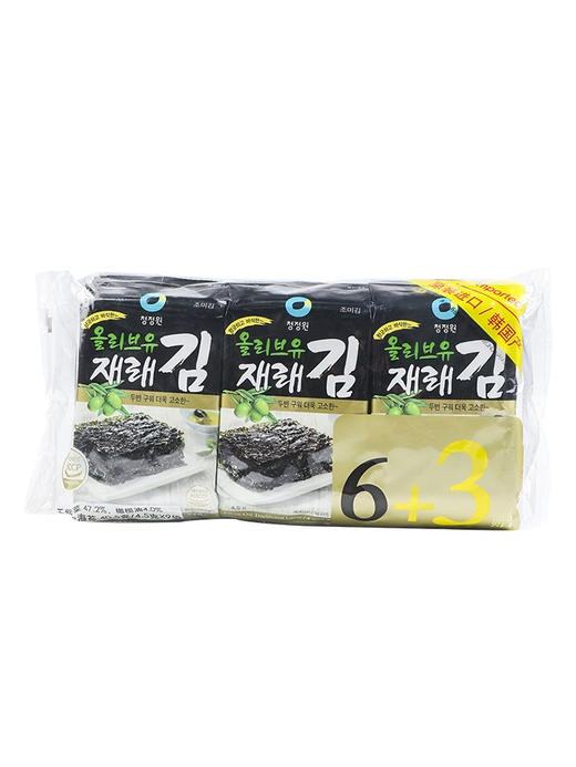 【直播专享】清净园橄榄油海苔 商品图4