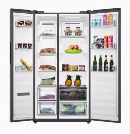 MeiLing/美菱家用双开门两门大容量冰箱 底部散热超薄嵌入式BCD-513WPBZ 商品图2