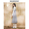 MAXRIENY吊带连衣裙钉珠a字裙设计感复古显瘦格雷系穿搭(货号:MC87DR752) 商品缩略图3